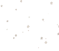 Sticker gif. Mass of sparkling small light gray stars.