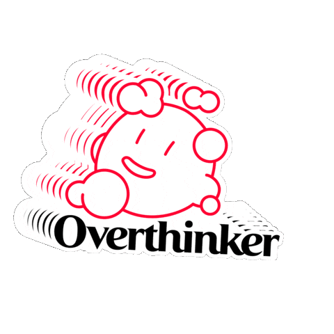 Sac Overthinker Sticker by Coca-ColaEME