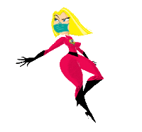 Mask Superhero Sticker by Volt Mediafix