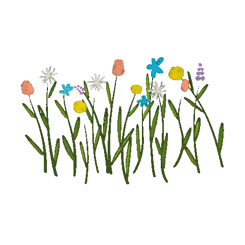 Happy Flower Sticker
