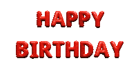 Happy Birthday Rainbow Sticker by Trent Shy