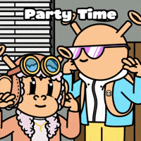 Celebrate Lets Go GIF by Quirk Life Studios