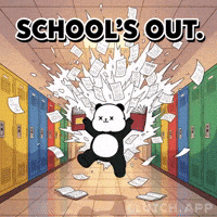 Student Life Panda GIF by Kanpai Pandas