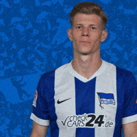Shocked Football GIF by Hertha BSC