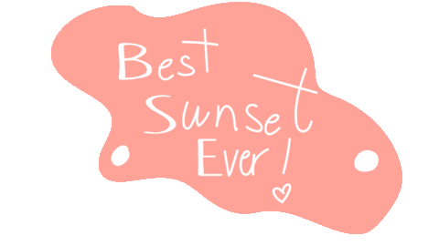 Sunset Sticker