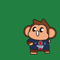Celebrate Paris Saint-Germain GIF by Chimpers