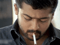 Suriya Smoke GIF