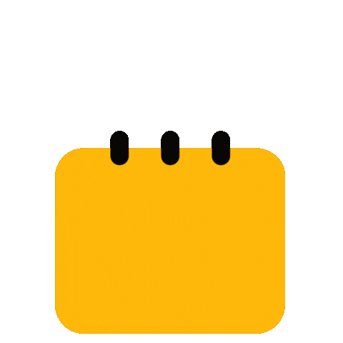 Calendar Sticker by BlueBasket