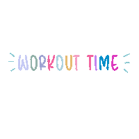 Happy Workout Sticker