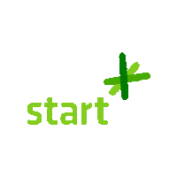 startgmbh logo green start reisen Sticker