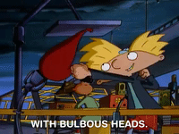 hey arnold nicksplat GIF