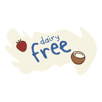 Coconut Dairy Free Sticker by Ella's Kitchen