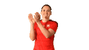 Clap Bravo Sticker by Swiss Football Association