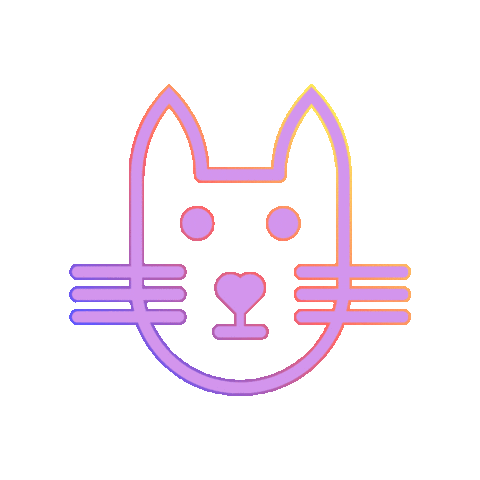 Cat Pink Sticker