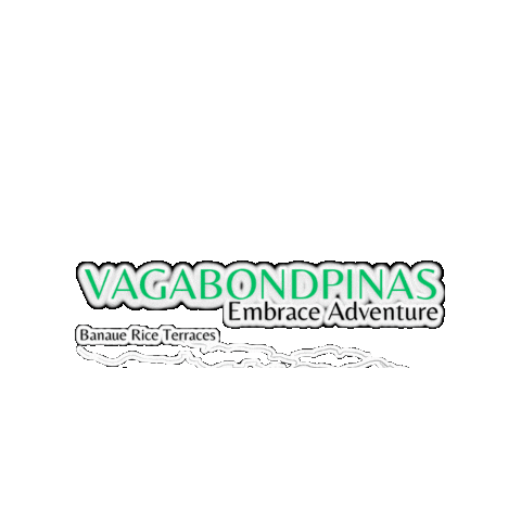 Vagabondpinas giphygifmaker vagabondpinas embrace adventure banaue rice terraces Sticker