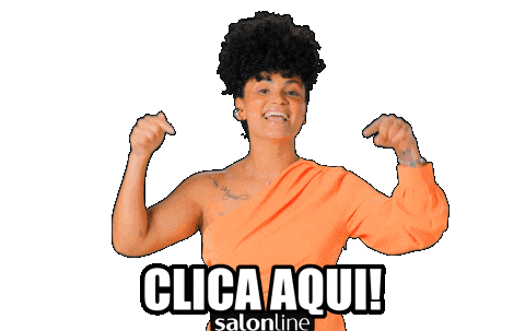 Clica Aqui Click Here Sticker by Salon Line