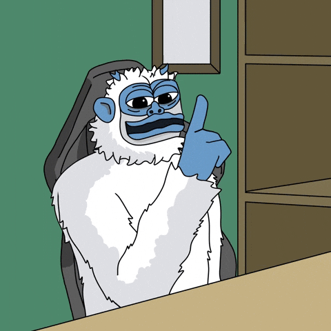 No Way Crypto GIF by Lofi The Yeti