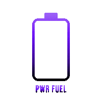 Power Fuel Sticker by TEAM PWRHOUSE