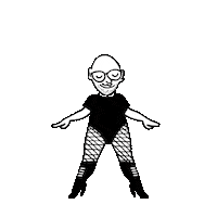 Dance Party Sticker