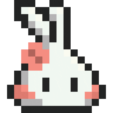 SumLilThings pixel bunny 8bit sumlilthings Sticker