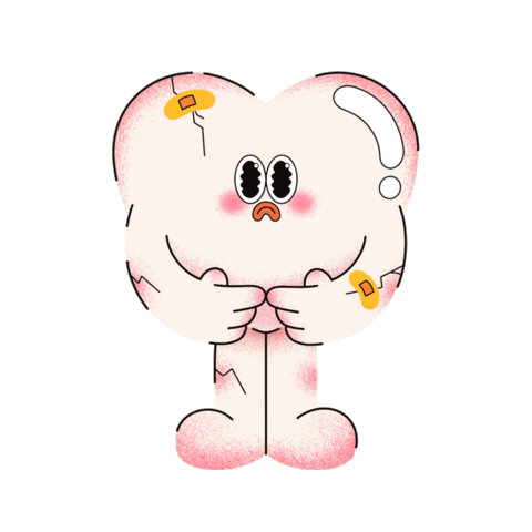 Sad Bloom Sticker