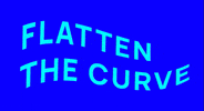 joi_stack stay home social distance flatten the curve back away GIF
