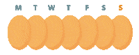 Monday Week Sticker by Aforemention Malaysia