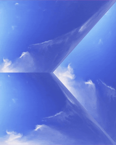 alexandertrattler pink blue abstract sky GIF