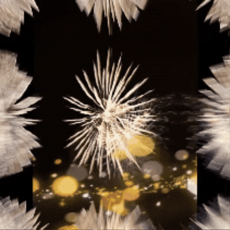 Happy New Year Fireworks GIF by TeaCosyFolk