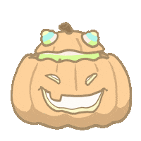 Halloween Pumpkin Sticker