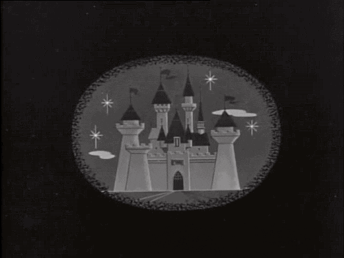 black and white television GIF