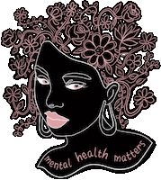 Mental Health Flowers Sticker