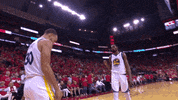 golden state warriors hug GIF by NBA