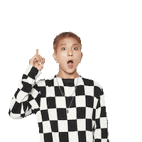 winner pointing Sticker
