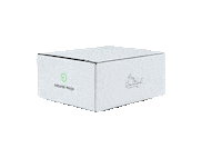 Box Shipping Sticker by Natural Mojo