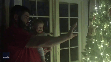 Every Little Thing He Does Is Magic: Dad Brings Christmas Lights to Life