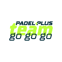 Go Go Go Sticker by Padel Plus