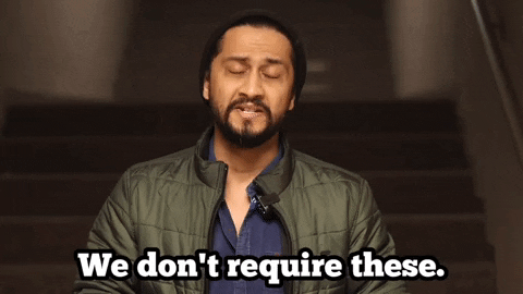 No Need GIF by Digital Pratik
