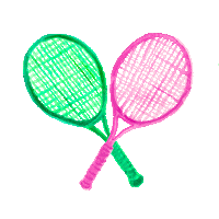 Womens Tennis Sticker by Lilly Pulitzer
