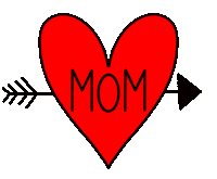 Mamas Boy Heart Sticker