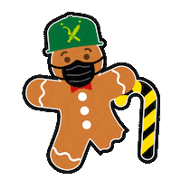 Christmas Corona Sticker by LWSFCK