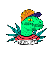 raptor velociraptor Sticker by Lorena