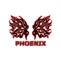 Middle School Phoenix Sticker by All Saints' Episcopal School