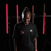 Track Field Go Cards GIF by Louisville Cardinals