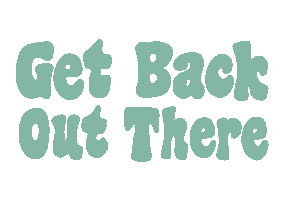 getbacknecklaces adventure 70s surfer encouragement Sticker