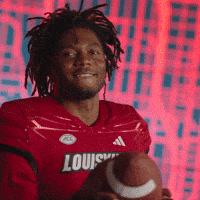 Football Ls Up GIF by Louisville Cardinals