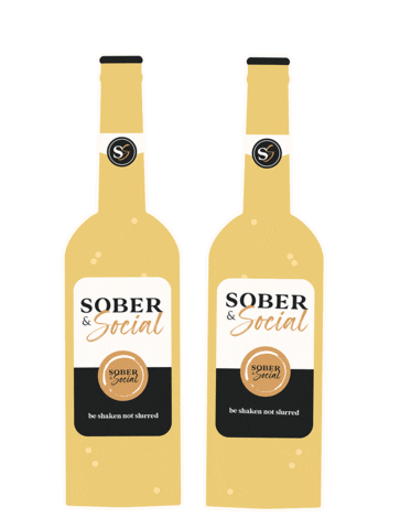 SoberandSocial giphyupload sober dry january sober life Sticker