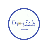enjoysicily enjoy italia esc erasmus Sticker