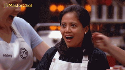 happy celebration GIF by MasterChefAU