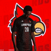Soccer Go Cards GIF by Louisville Cardinals